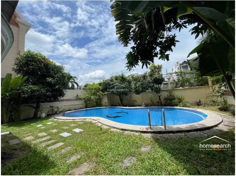 Villa in compound Thao Dien for rent - 8