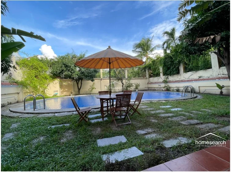 Villa in compound Thao Dien for rent - 14