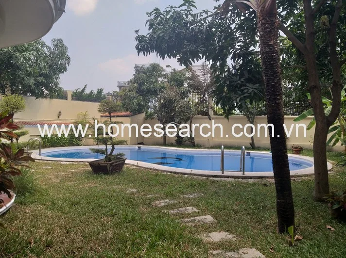 Villa in compound Thao Dien for rent - 44