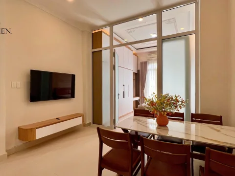 2 Bedroom serviced apartment in Thao Dien for rent
