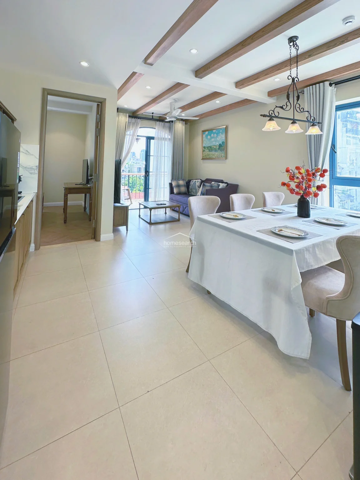 Stylish Fully Furnished 2-Bedroom Serviced Apartment for Rent in Thao Dien – 950 USD/month - 3