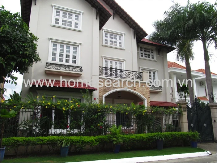 Villa for rent in compound Thao Dien for rent - 1