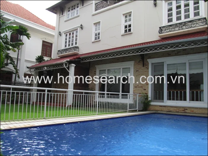 Villa for rent in compound Thao Dien for rent - 7