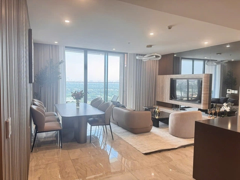 Spacious 3-Bedroom Luxury Apartment with Direct Unobstructed Saigon River Views in Thao Dien Green - Căn hộ - An Khanh - (3 bedrooms, 2 bathrooms, 131 sqm)