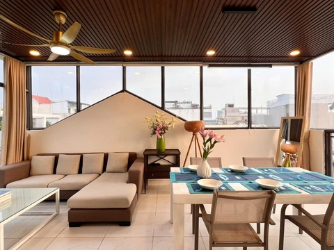 Penthouse -1 Bedroom apartment for rent in Thao Dien - An Khanh Ward